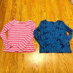 Place bundle (2) like new long sleeve shirts size 5-6
